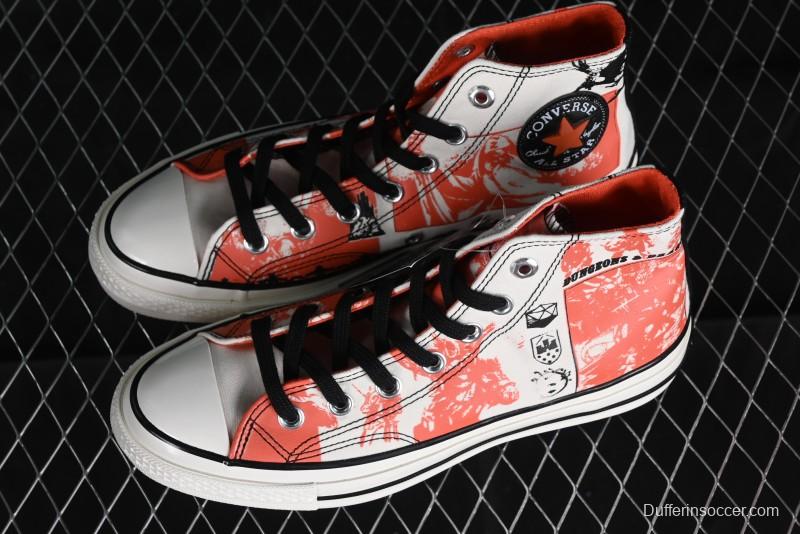Converse Chuck Taylor High Top Casual Sneakers with Dungeons & Dragons 50th Anniversary Collaboration Design - A09883C