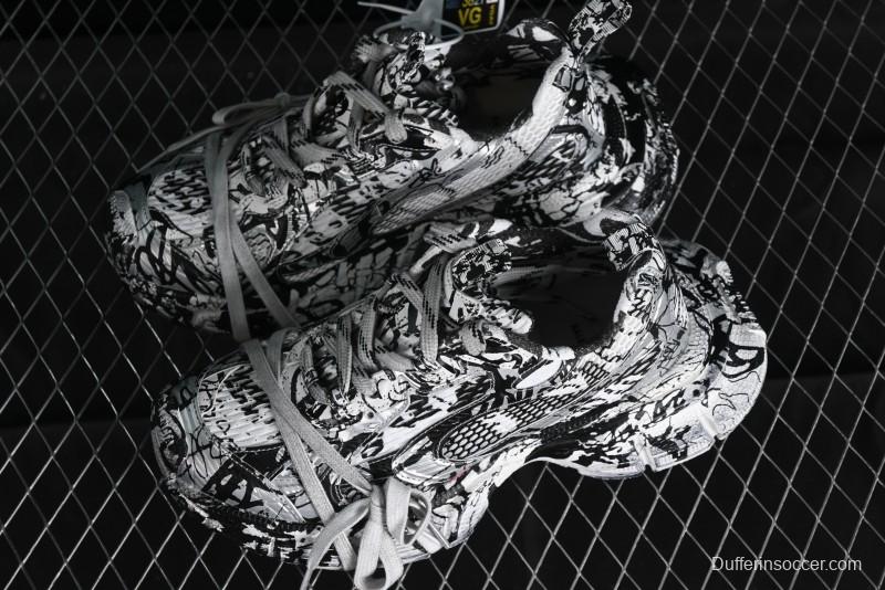 Balenciaga Phantom Sneaker Graffiti Running Shoes - W2RG39010