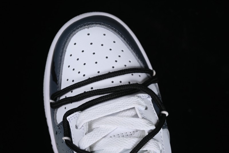 Nike Dunk Low SB Graffiti Halloween Cross Distressed Gradient Lace-Up Casual Skate Shoes - DV0831-101