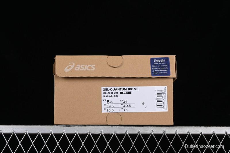 Asics Gel-Quantum 180 VIII Retro Breathable Casual Shoes with Cushioning for Men - 1201A631-001