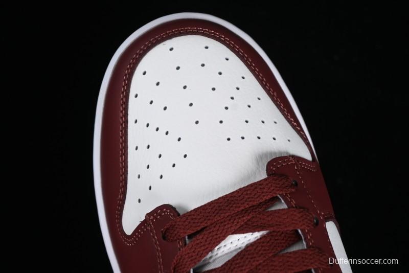 Nike Dunk Low SB Wine Red Black Low-Top Skateboarding Shoes - FJ4616-600