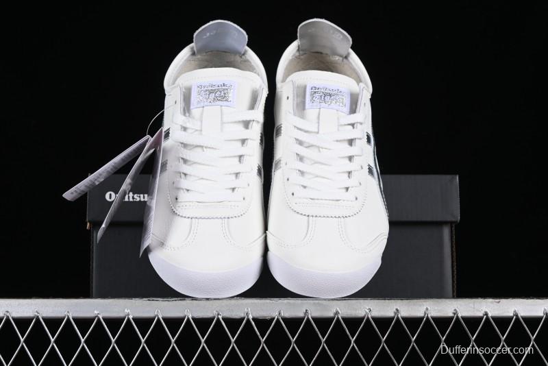 Onitsuka Tiger Mexico 66 Low-Top Leather Casual Running Shoes - D508K-0193