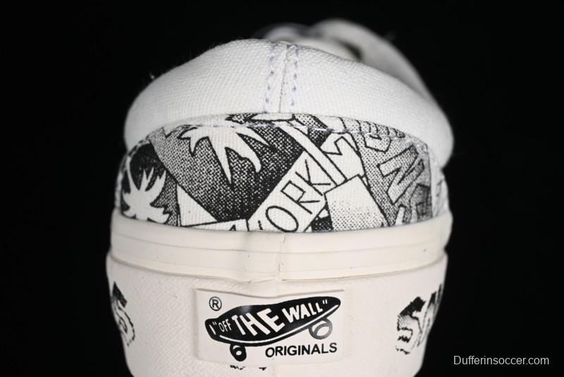 Vans OG Classic Slip-On LX & OG Era LX Sneakersntuff LA Graffiti Collaboration Low-Top Skate Shoes - VN000EYEBPJ