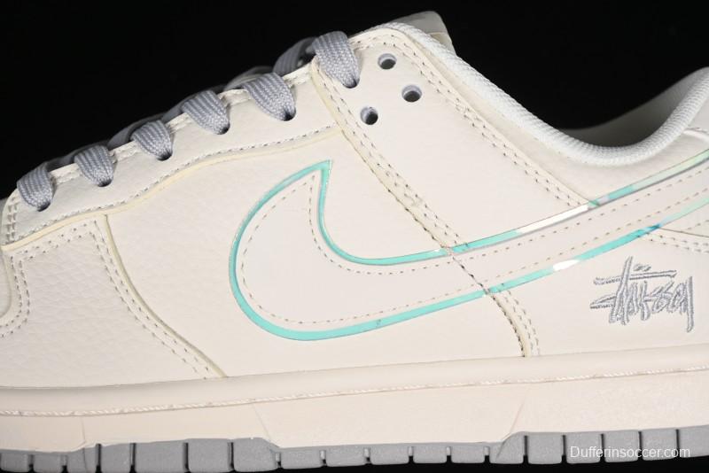 Nike SB Dunk Low Stussy Anniversary Custom Low-Top Casual Sneakers - XY1688-002