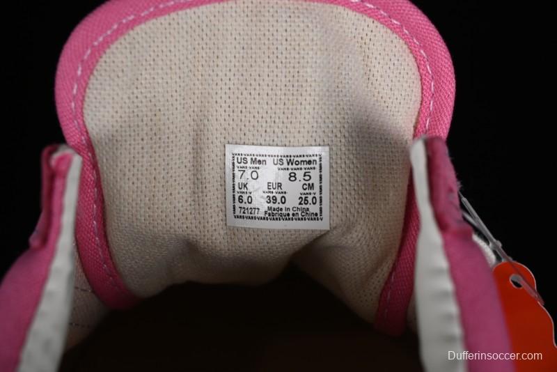 Vans Style 36 Decons Dragon Fruit Color Half-Moon Toe Vulcanized Casual Skate Shoes - VN000MT6PIN