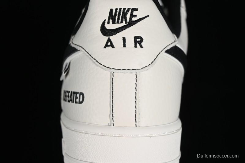 Nike Undefeated Air Force 1'07 Low Casual Sneakers with Custom Leather & Reflective Details - UT2023-201