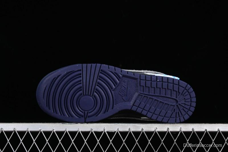 Nike Dunk Low Panda Prank Surf Fishing SB Strap Low-Top Casual Sneakers - FV8106-181