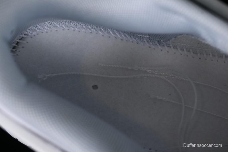 Nike Dunk Low Retro SB Casual Skate Shoes in Light Grey Blue with Silver Swoosh and Deconstructed Straps - HF0730-160