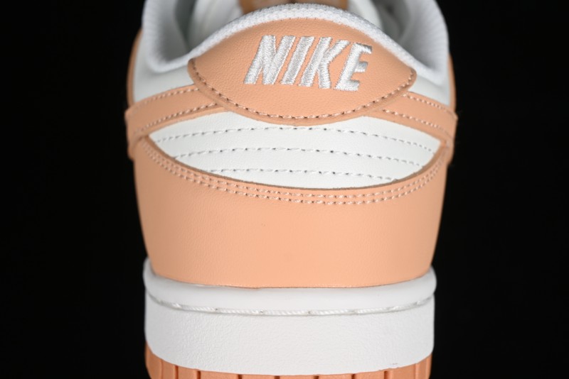 Nike Dunk Low "Harvest Moon" SB Skateboarding Shoes in Beige Orange - DD1503-114
