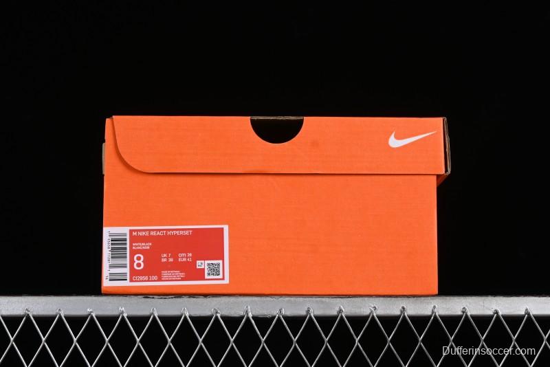 Nike React HyperSet Lightweight Balanced Low-Top Training Shoes - CI2956-100