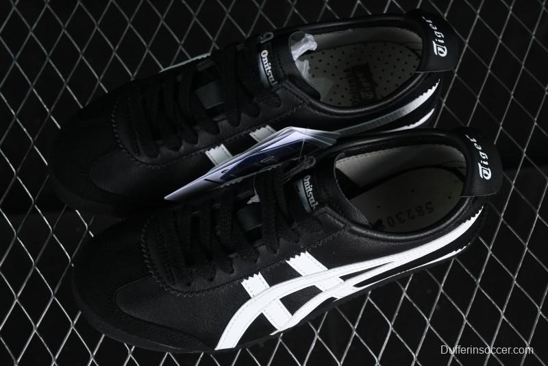 Onitsuka Tiger Mexico 66 Low-Top Leather Sneakers for Casual Running - 1183C102-001