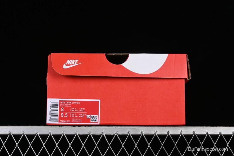 Nike Dunk Low Reverse Curry SB Casual Sneakers - FQ6965-700