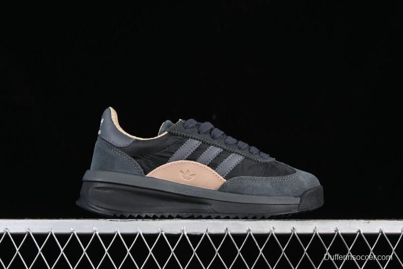 Adidas Originals SL 72 Retro Running Shoes with Nylon Upper and Rubber Outsole - IH5569