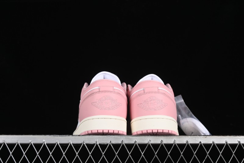Nike Air Jordan 1 Low AJ1 Pink White Low-Top Casual Sneakers - DC0774-162