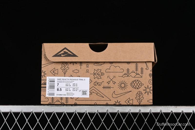 Nike Pegasus Trail 5 Lightweight Comfortable Durable Low-Top Running Shoes - DV3864-002