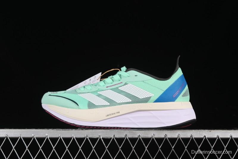 Adidas Adizero Boston 11 Running Shoes with Lightstrike Pro and ENERGYROD for Enhanced Performance - CV9064