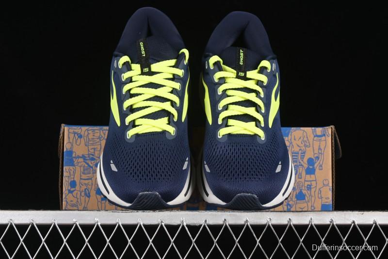 Brooks Ghost 15 Low-Cut Breathable Cushioned Support Running Shoes - 1103931D429