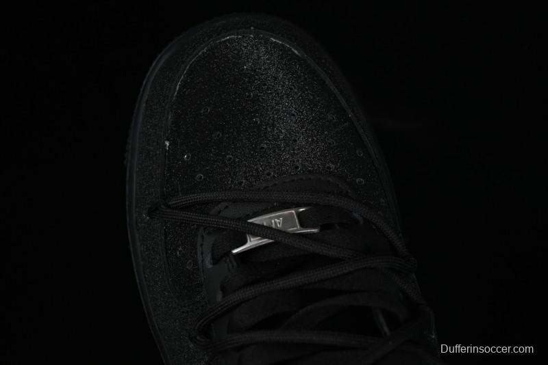 Nike Air Force 1 '07 Low White Black Starry Full Diamond Lace-Up Low-Top Casual Sneakers - ZH0316-032