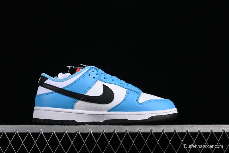 Nike Dunk Low Next Nature "N7" SB Casual Skate Shoes with Vibrant Color Blocking - HJ9088-488