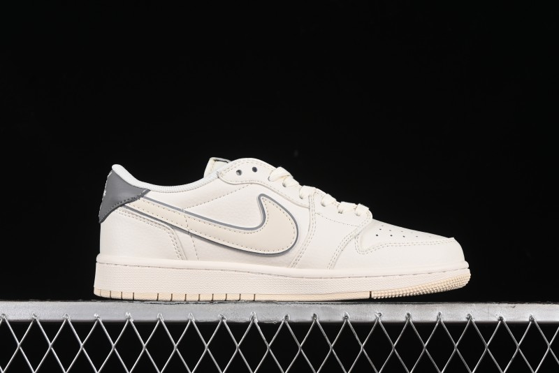 Nike Travis Scott x Fragment Design x Air Jordan 1 Low OG SP AJ1 Bape Collaboration - LJ5188-012