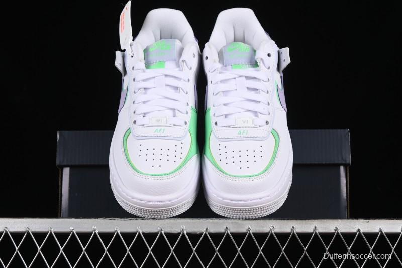 Nike Air Force 1 Shadow Low-Top Sneakers with Lightweight EVA Midsole and Anti-Slip RB Rubber Outsole - CU8591-103