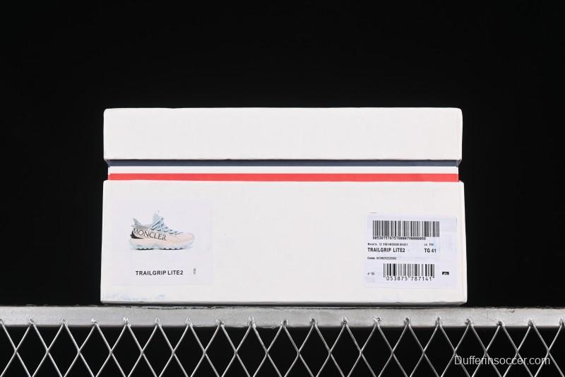 Moncler Trailgrip GTX Hiking Shoes with Cordura Nylon Gore-Tex Waterproof Vibram Outsole - M00240M3457