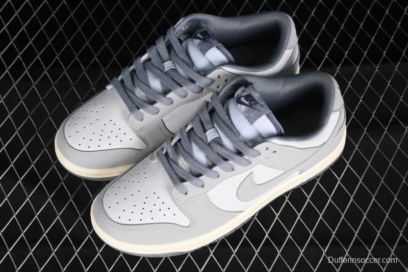 Nike Dunk Low Cool Grey SB Skateboarding Shoes with Washed Effect - FV1167-001