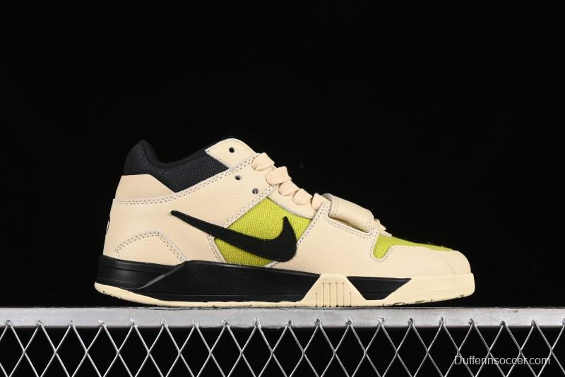 Nike Travis Scott x Jordan Cut The Check AJ1 Hook and Loop Fashion Basketball Shoes - FZ8117-102