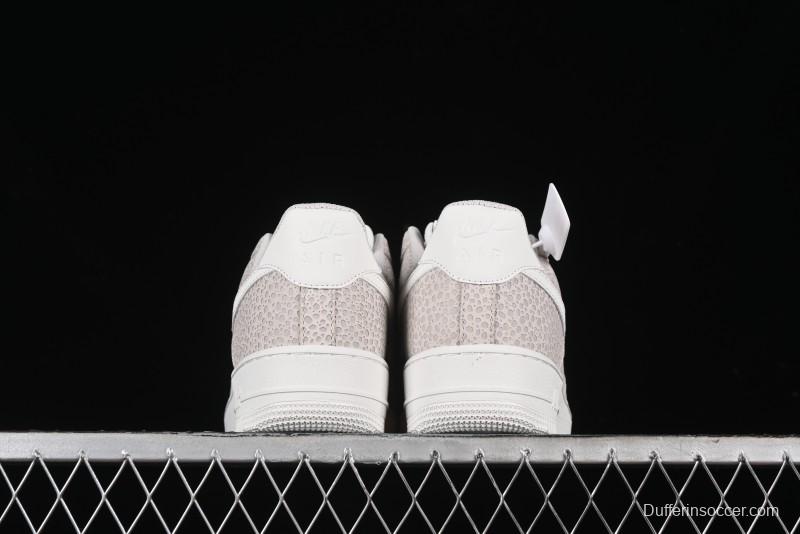 Nike Air Force 1 '07 Low Casual Sneakers with Full-Length Air Cushion - FV6519-001