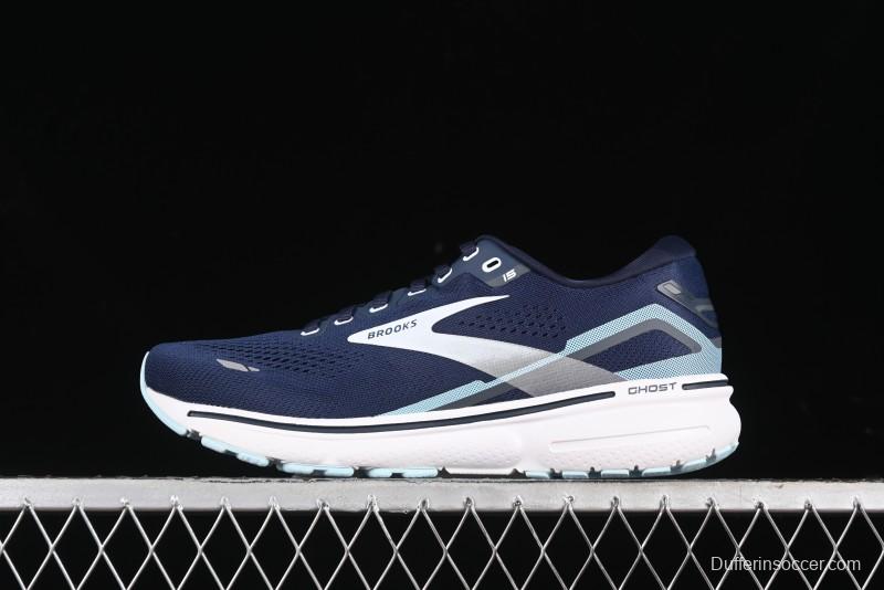 Brooks Ghost 15 Running Shoes with DNA LOFT V2 Cushioning and Breathable Air Mesh - 1203802A450