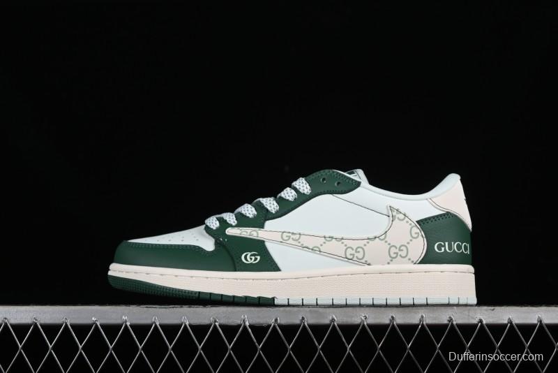 Nike Travis Scott x Fragment Design x Air Jordan 1 Low OG SP AJ1 Sneakers - JJ5288-008