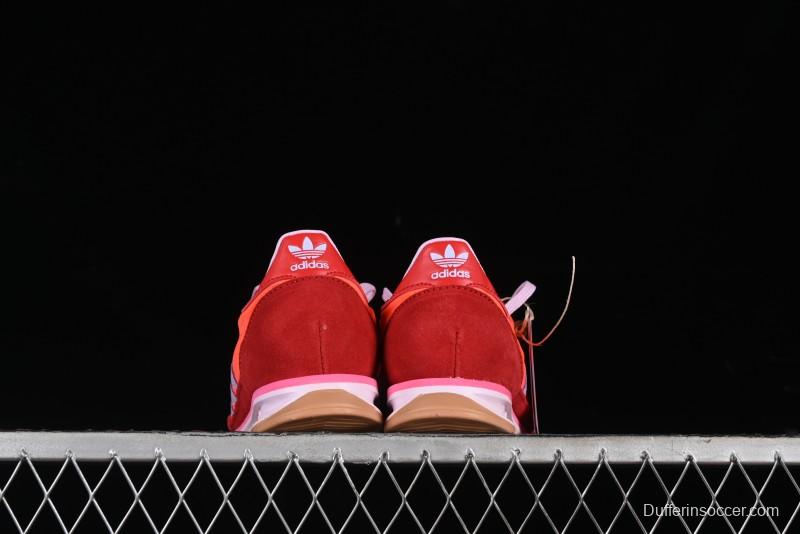 Adidas Originals SL 72 OG Retro Running Shoes with Ecotex Tongue and EVA Midsole - JH7392