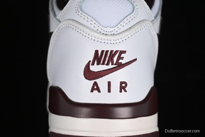 Nike Air Flight 89 Low Basketball Shoes with Air Cushion Technology - FQ8256-100