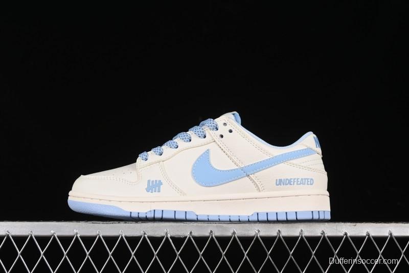 Nike SB Dunk Low UN Collaboration - Sky Blue Anniversary High-End Custom Low-Top Casual Skate Shoes - BB2699-212