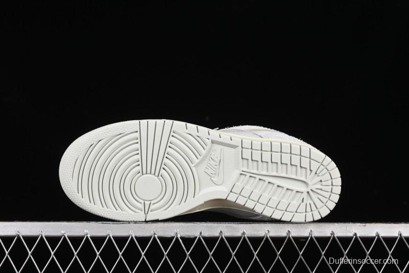 Nike Dunk Low SB "Fishing" Trout Pattern Casual Skate Shoes - DV7210-001