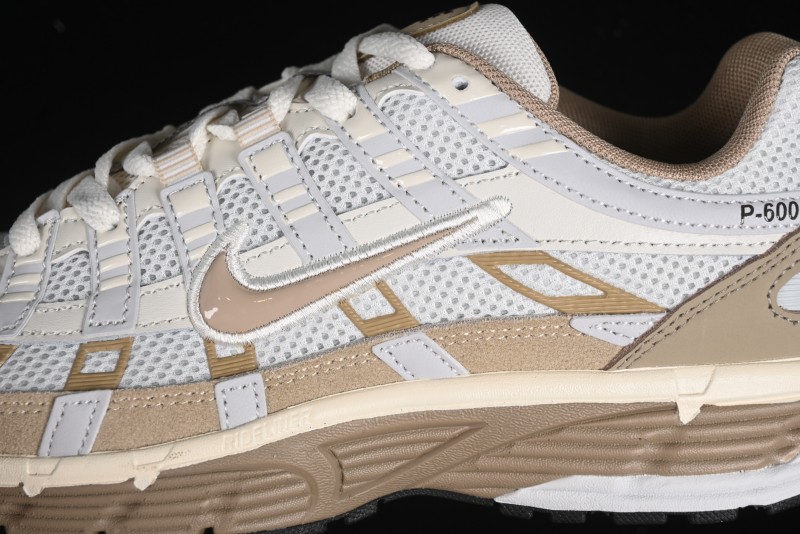 Nike P-6000 Premium Retro Casual Sneakers with Layered Design - FQ8243-025