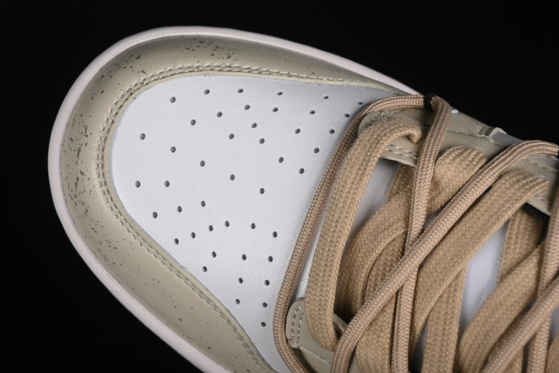 Nike Dunk Low Panda Prank Summer Theme Love Khaki Pudding Milk Tea SB Strap Low-Top Casual Sneakers - CW1590-100