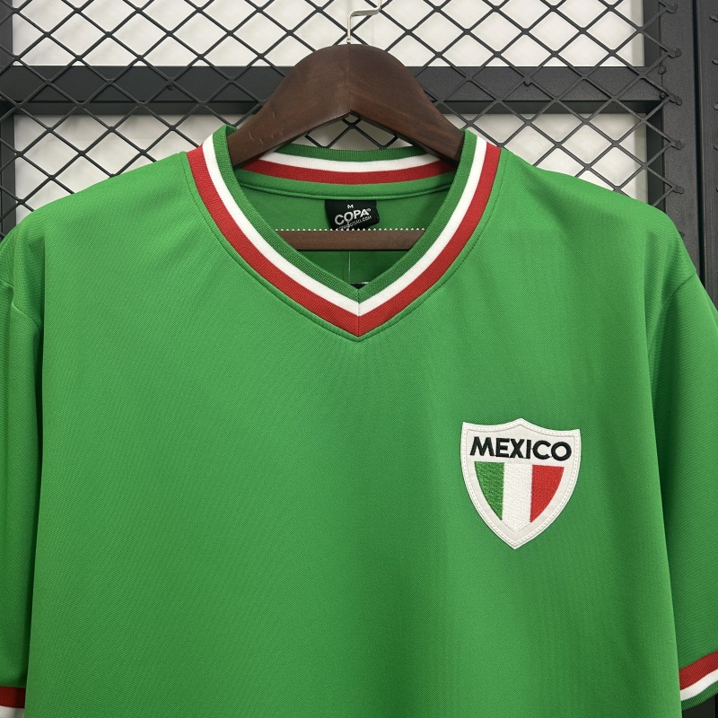 1970 Retro Mexico Home Jersey
