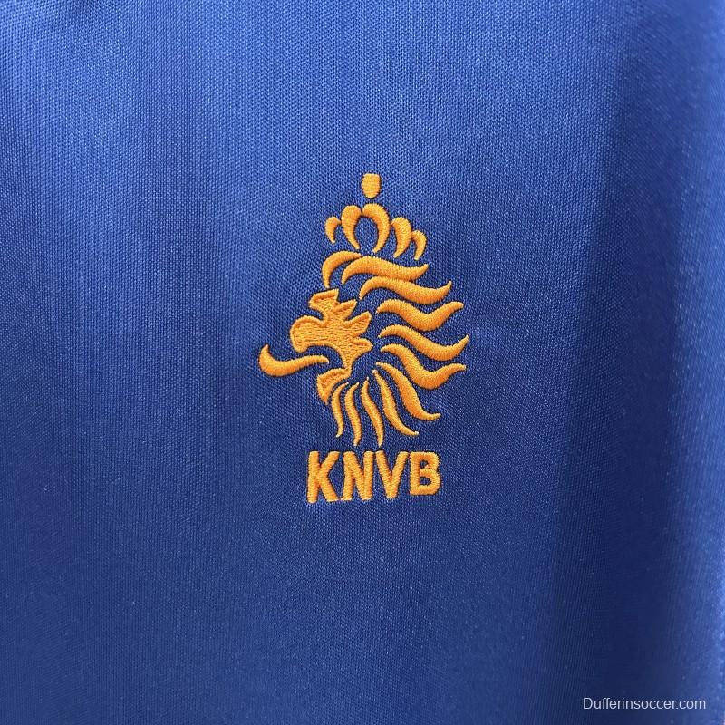 1998 Retro Netherlands Home Retro Jersey