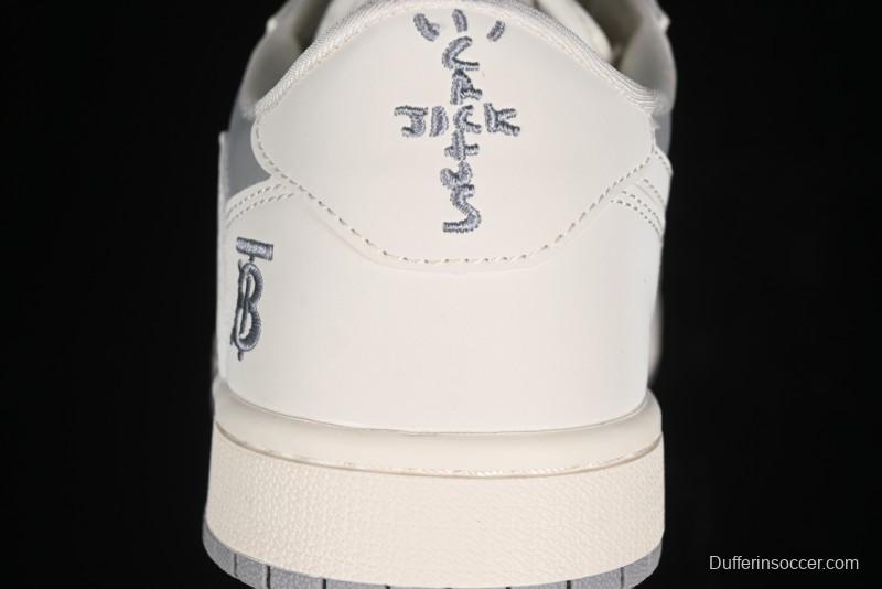 Nike Travis Scott x Fragment Design x Air Jordan 1 Low OG SP Casual Sneakers - BB6588-31