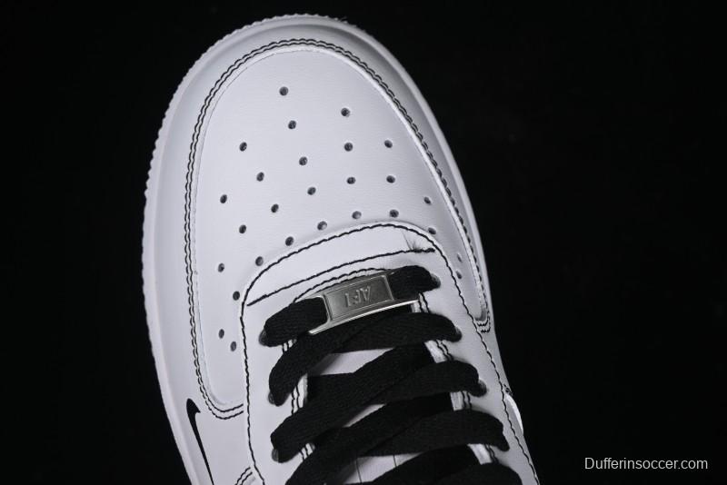 Nike Air Force 1 '07 Low Casual Sneakers with Full-Length Air Cushion - CW2288-021