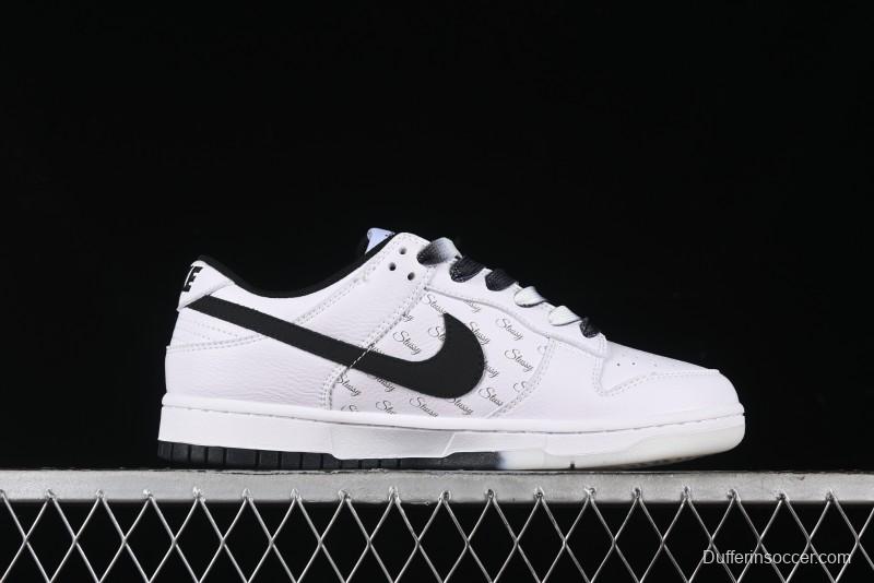 Nike SB Dunk Low Stussy Anniversary Custom Low-Top Casual Skate Shoes - NK3638-045