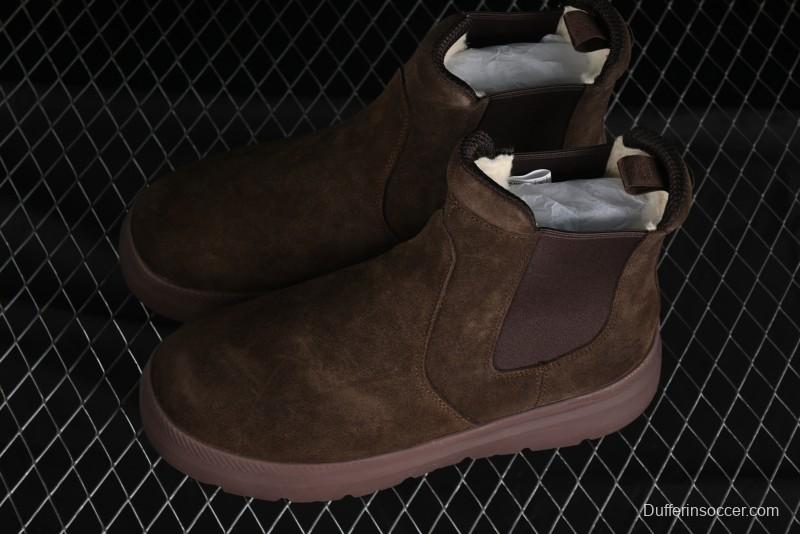 UGG Burleigh Chelsea Winter Boots for Men with Lightweight Anti-Slip Sole and Genuine Wool Leather - 1152050