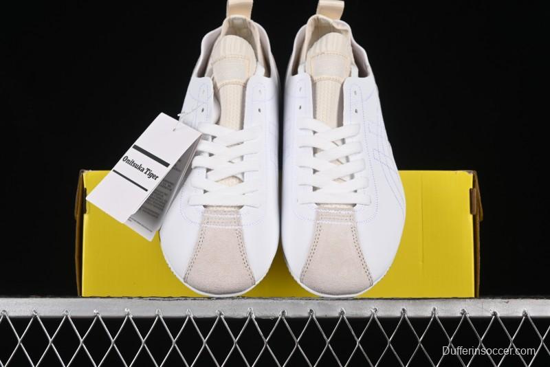 Onitsuka Tiger Sclaw Low-Top Lifestyle Casual Shoes with Comfortable Slip-Resistant Durable Design - 1183B969-101