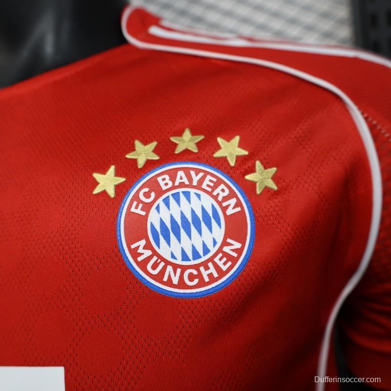 Player Version 25/26 Bayern Munich Home Jersey