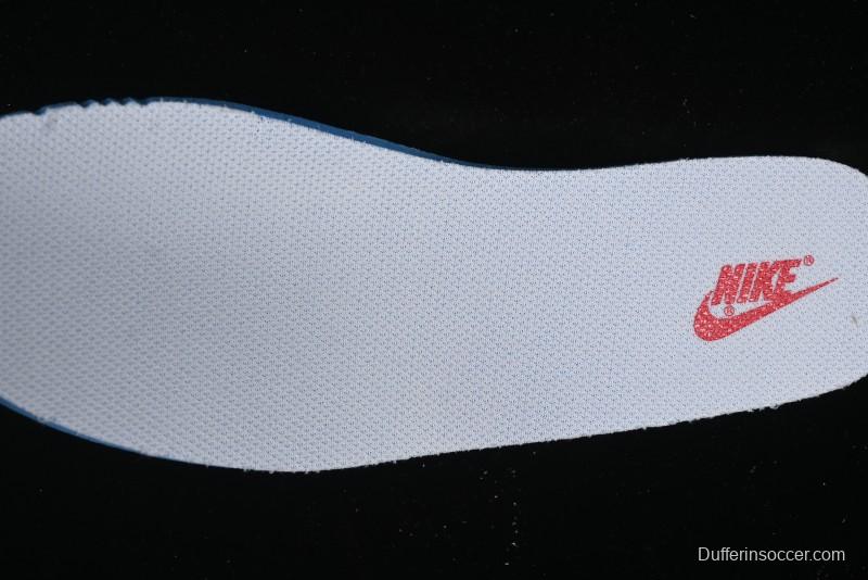 Nike Travis Scott x Fragment Design x Air Jordan 1 Low OG SP AJ1 Supreme Collaboration - Tie-Dye Blue Low-Top Casual Sneakers - CH6336-010