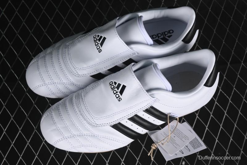 Adidas Originals Taekwondo Low-Top Training Shoes with Full-Grain Leather Wrap Comfortable Anti-Slip Durable - JQ4774