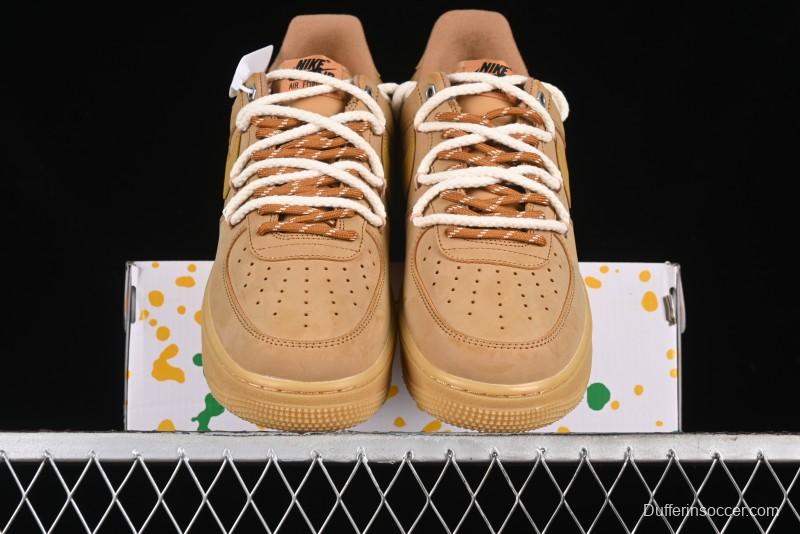 Nike Air Force 1 '07 Low Deconstructed Maize Casual Sneakers - CJ9197-102