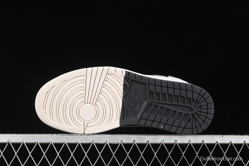 Nike Air Jordan 1 Low OG SP Travis Scott x Fragment Design Collaboration Sneakers - SJ2068-123