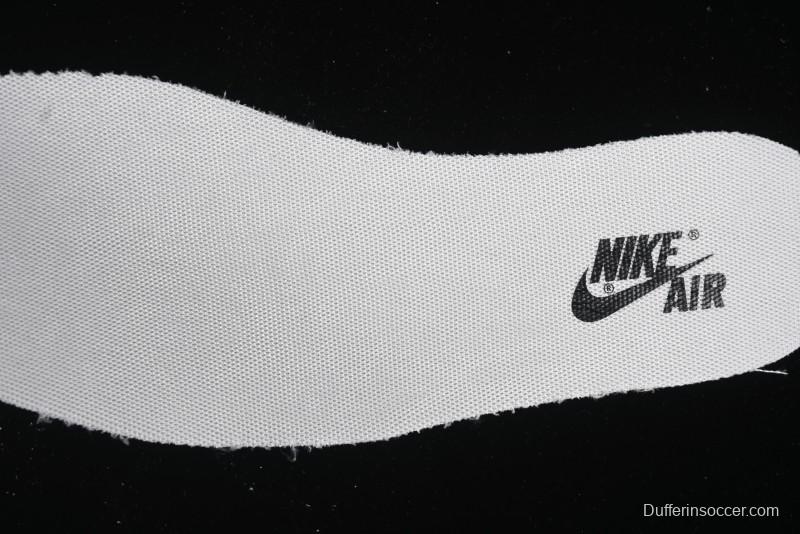 Nike Travis Scott x Fragment Design x Air Jordan 1 Low OG SP AJ1 Supreme Stussy Collaboration - Red Tab Black Warrior Low Top Casual Sneakers - SJ2068-124